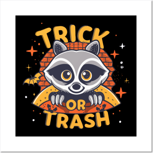 Trick-or-trash Posters and Art